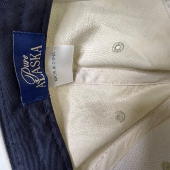 Alaska Hat Adjustable Strap Baseball Cap Airplane Embroidered Beige u - Picture 14 of 16